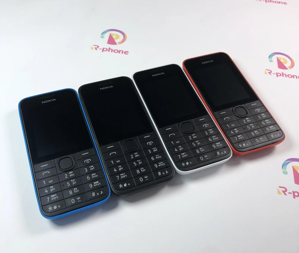 NOKIA 208 отремонтированный мобильный телефон с одной sim картой две карты GSM