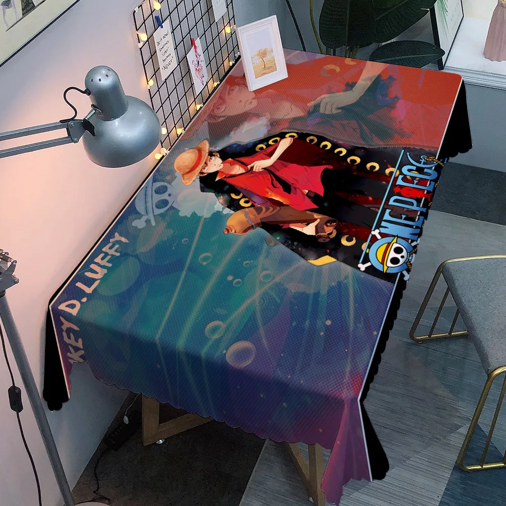 Мультяшный аниме узор цельный кусок Luffy Roronoa Zoro Boa Hancock скатерть экшн фигурка