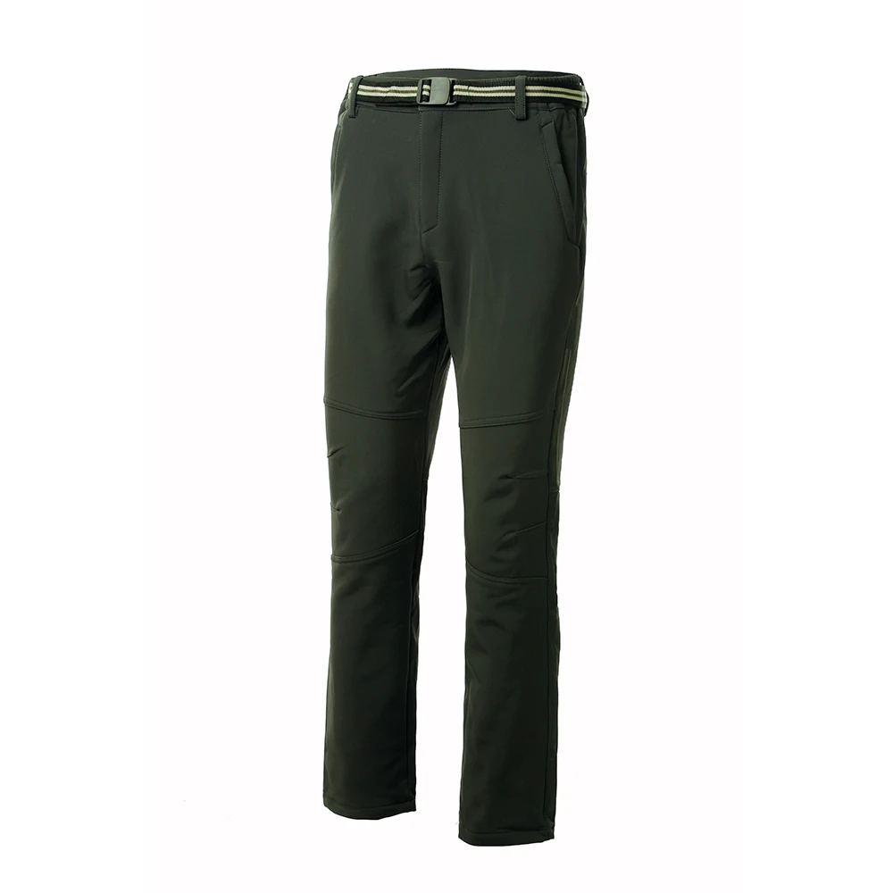 Laamei Fashion Men's Autumn Winter Fleece Thermal Waterproof Outdoor Pants Clearance Sale Men Bodybuilding Windproof Trousers