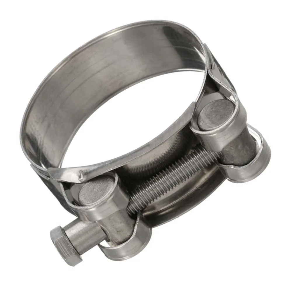 

Motorcycle 3In Band Stainless Exhaust Lap Joint Exhaust Band Clamp Exhaust Sleeve Butt Joint Clamp