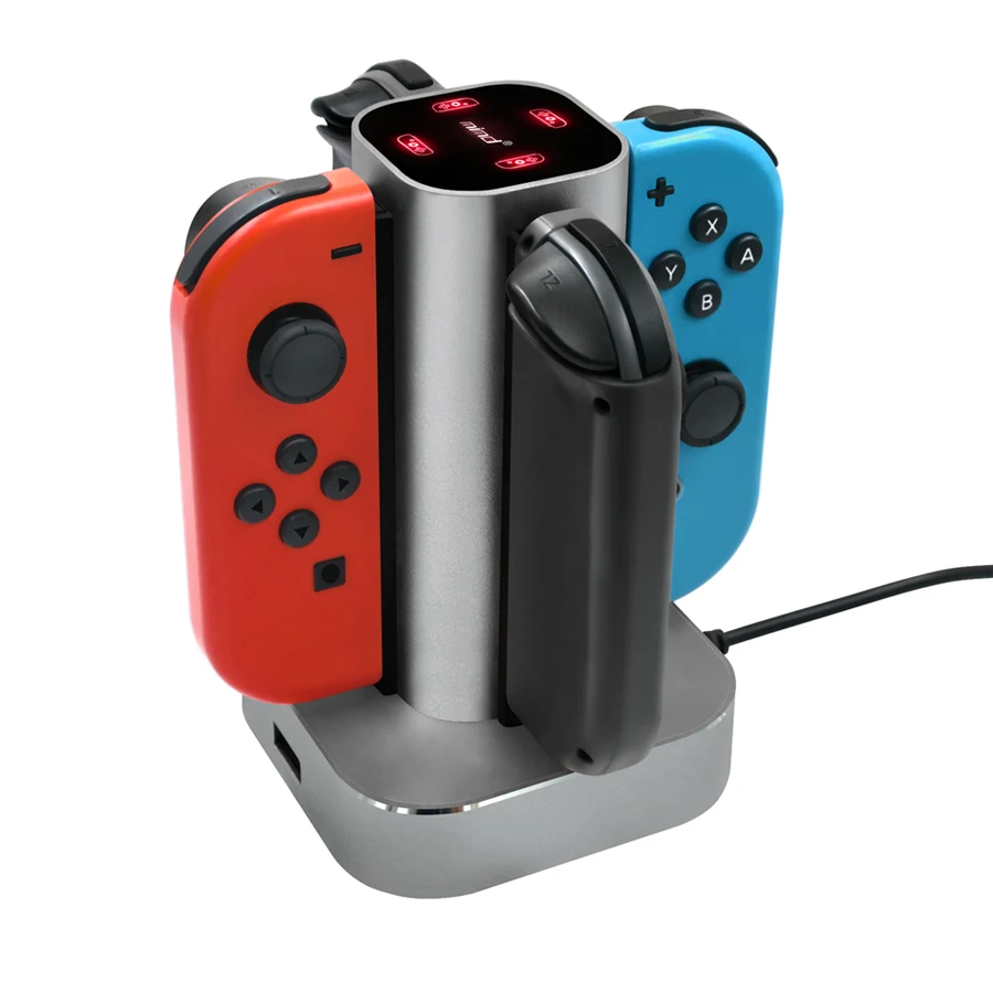 Rend переключатель 4 в 1 Зарядная Станция joy cons контроллер NS зарядное устройство