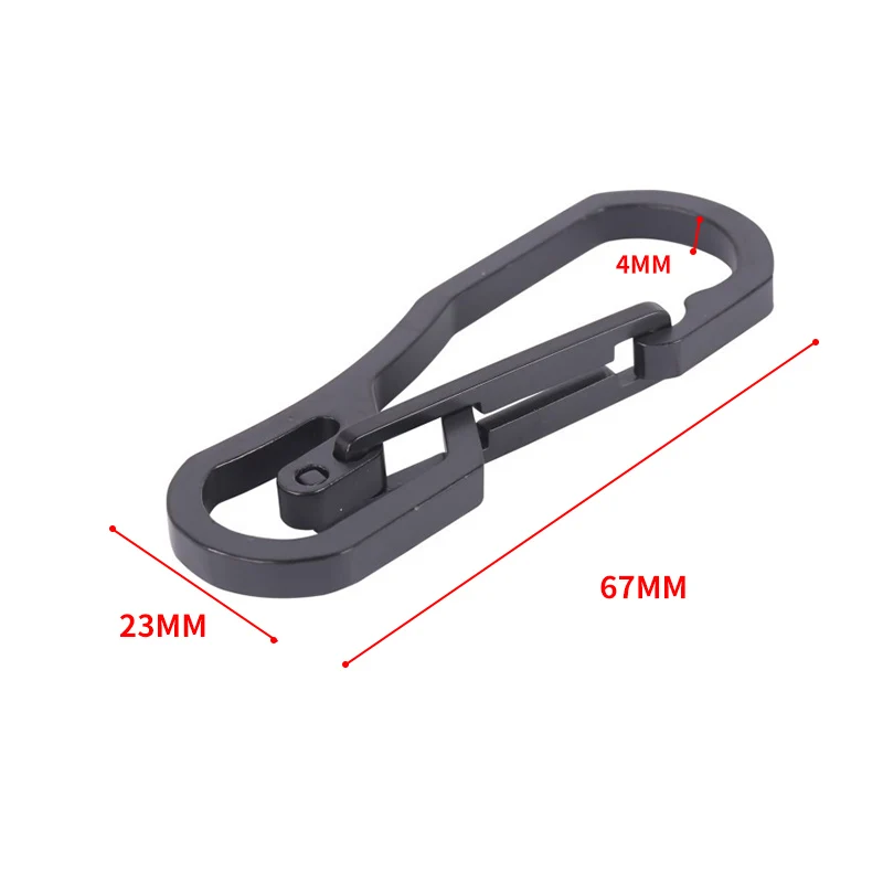 Гаджеты для кемпинга брелок из нержавеющей стали наружный карабин скалолазания