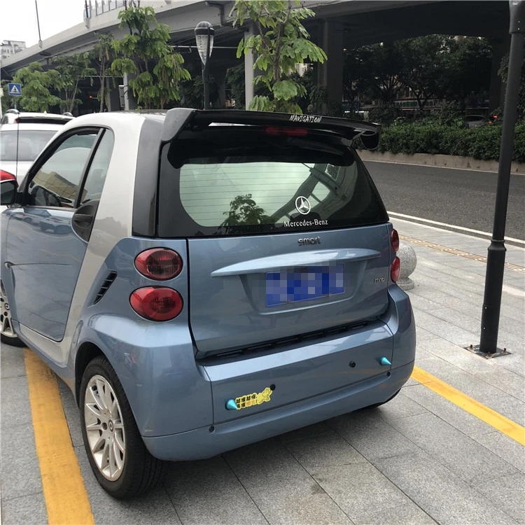 Спойлер для Smart fortwo 453 задний спойлер из АБС-материала заднего крыла автомобиля