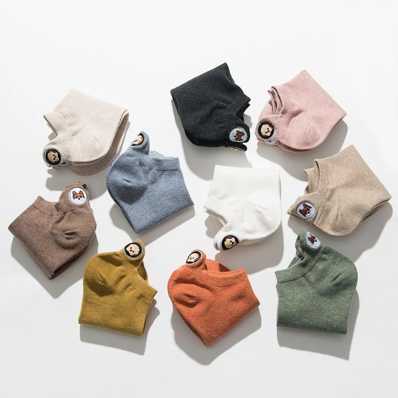 

4 пары, женские короткие носки