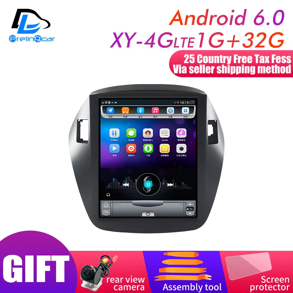 XY-4G Lte 1G32G 4G Lte 32G rom вертикальный экран android система Мультимедиа Видео Радио плеер для hyundai IX35 Навигация стерео - Цвет: XY-4G Lte 1G32G