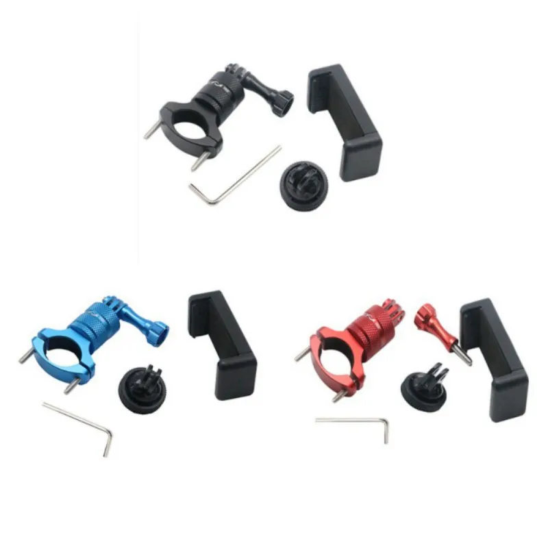 

Aluminum Alloy 360 Degree Mobile Phone Navigation Riding Bracket Bicycle Phone Holder Adjustable Bike Phone Stand Mount Bracket