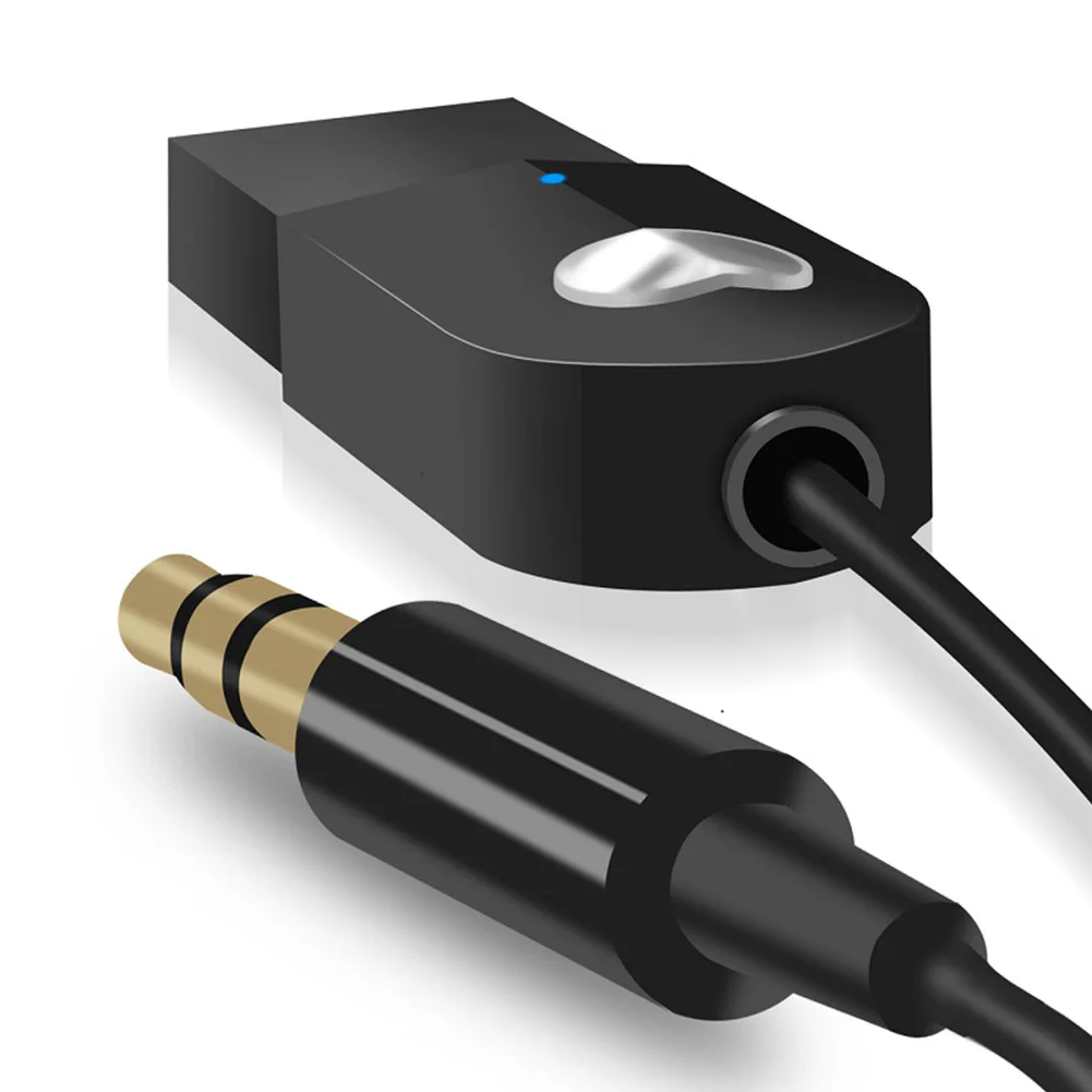 

C002 Car Bluetooth 5.0 Audio Receiver Transmitter Handsfree Music Adapter AUX RCA USB 3.5mm Jack For TV PC Car Wireless Adapter