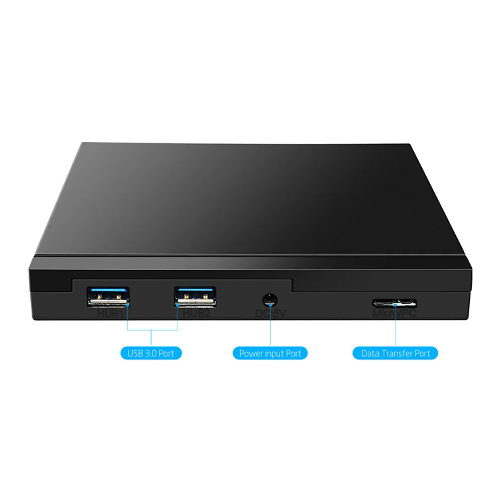 Внешний оптический привод Deepfox USB 3 0 для компакт дисков/DVD проигрывателей и DVD с