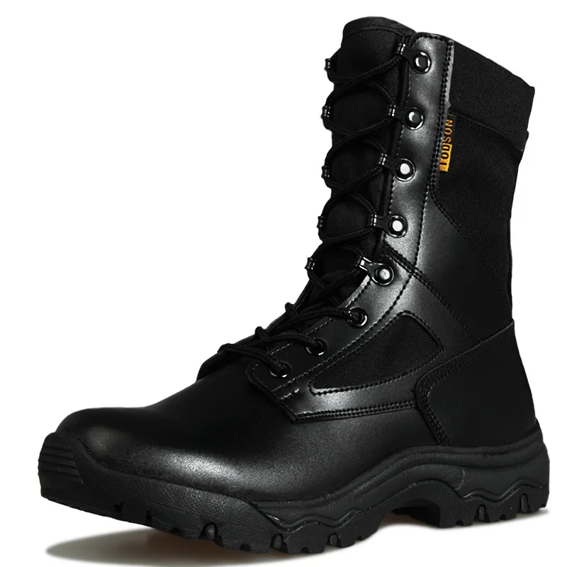 

Мужские ультралегкие тактические боевые ботинки, уличная Военная тренировочная обувь для пеших прогулок, охоты, скалолазания, дышащая водо...
