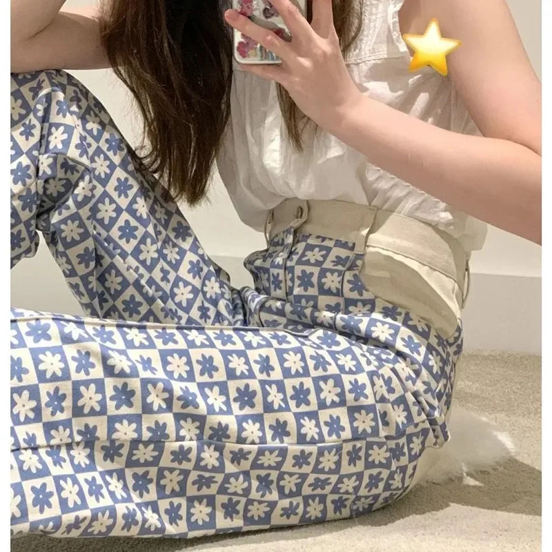 

Spring Autumn 2021 High Waist, Loose Straight Design, Thin and Versatile