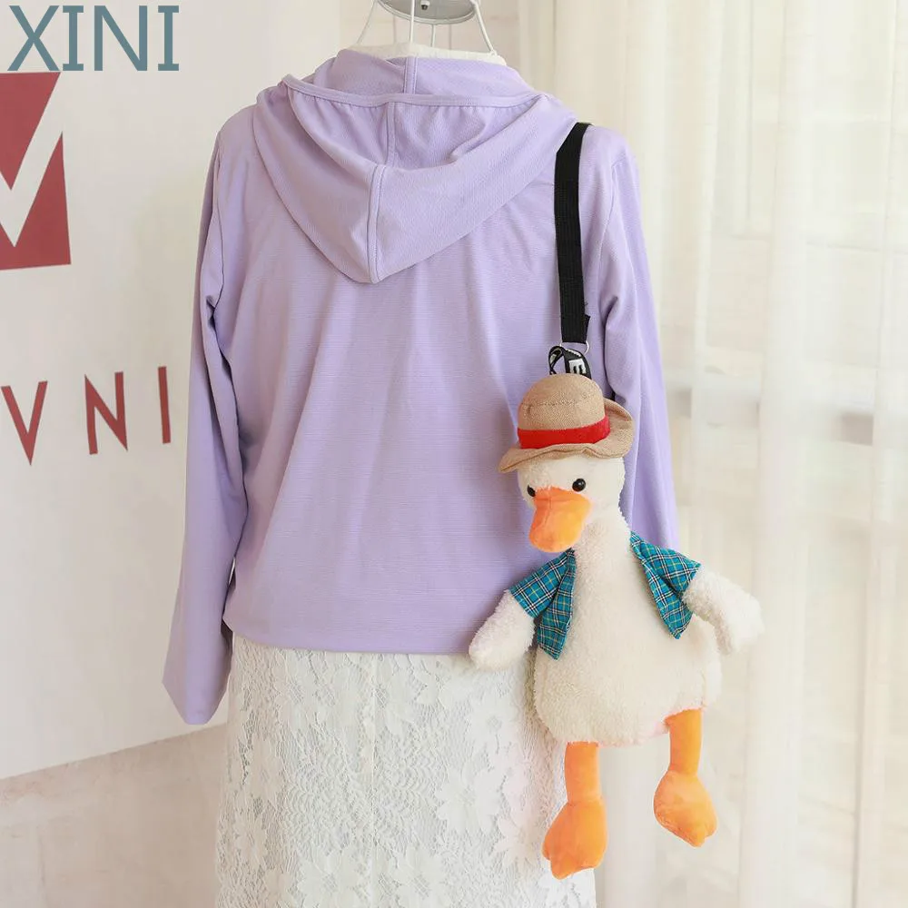 Заправочная сумка с косым утенком кошелек на одно плечо для собаки плюшевая