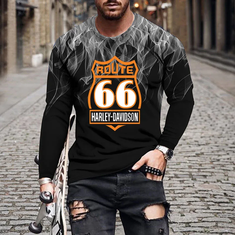 

Мужская быстросохнущая футболка с длинным рукавом и круглым вырезом