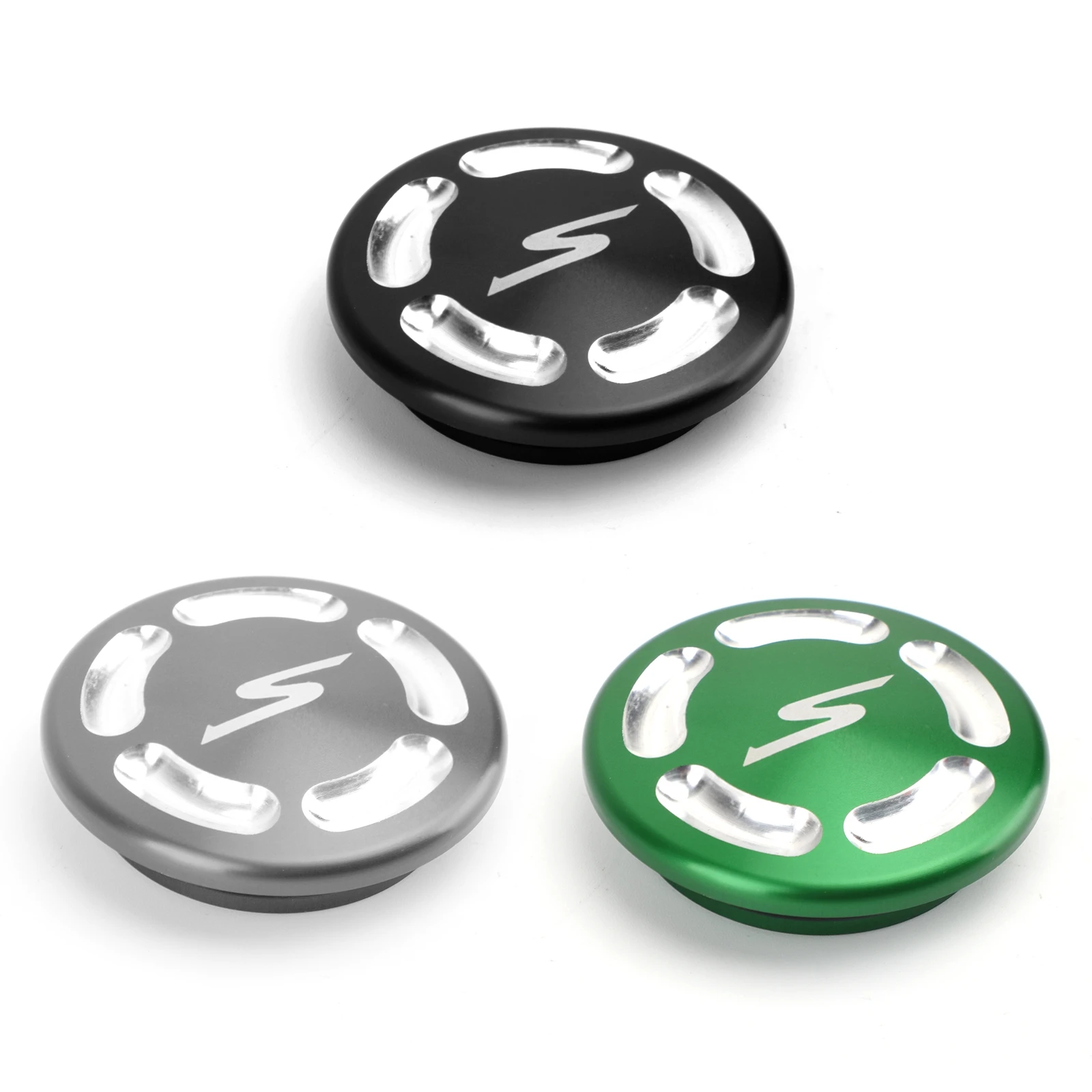 

Areyourshop For Kawasaki EN650 EN 650 VULCAN S 650 2015-2019 2016 2017 2018 Billet Aluminum Hole Frame Plug Cap covers