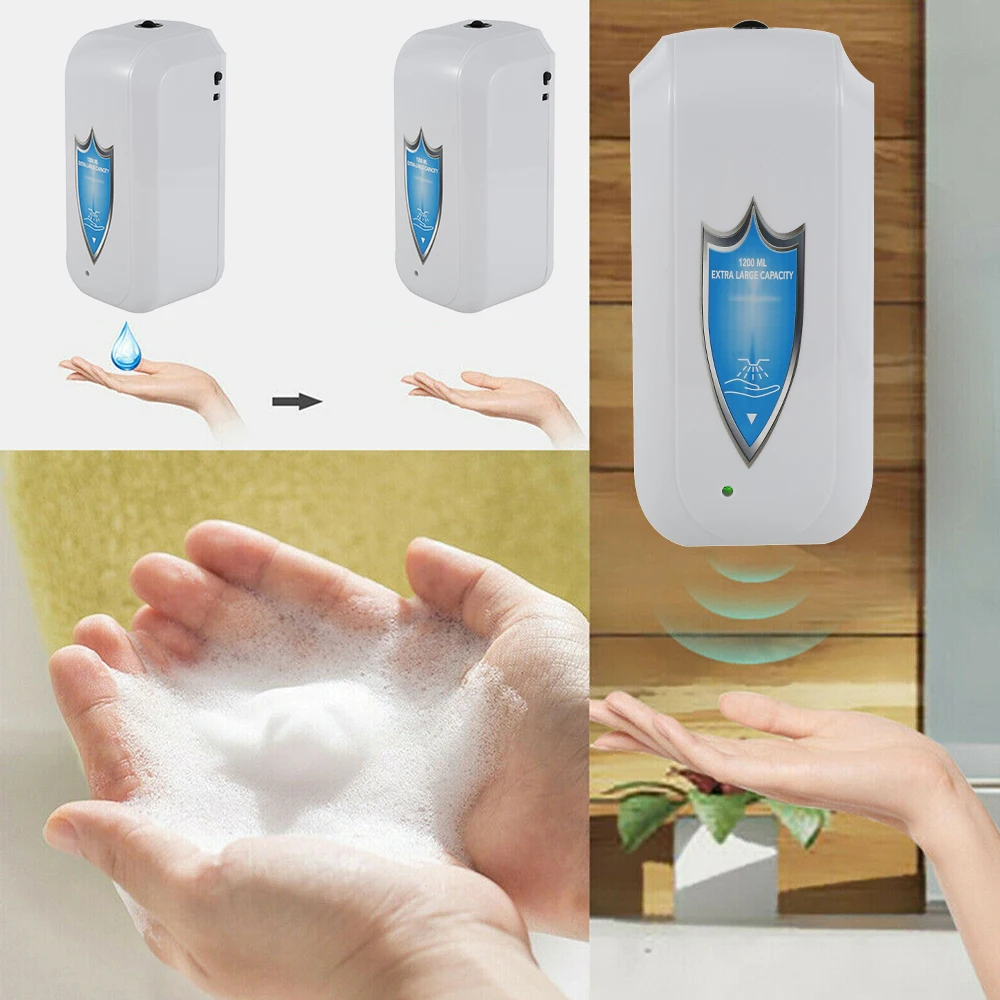 Настенный автоматический дозатор жидкого мыла 1200 мл | Обустройство дома