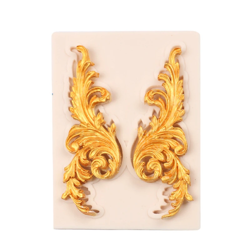 Кружевные формы с узором силиконовая форма цветочным европейская ретро