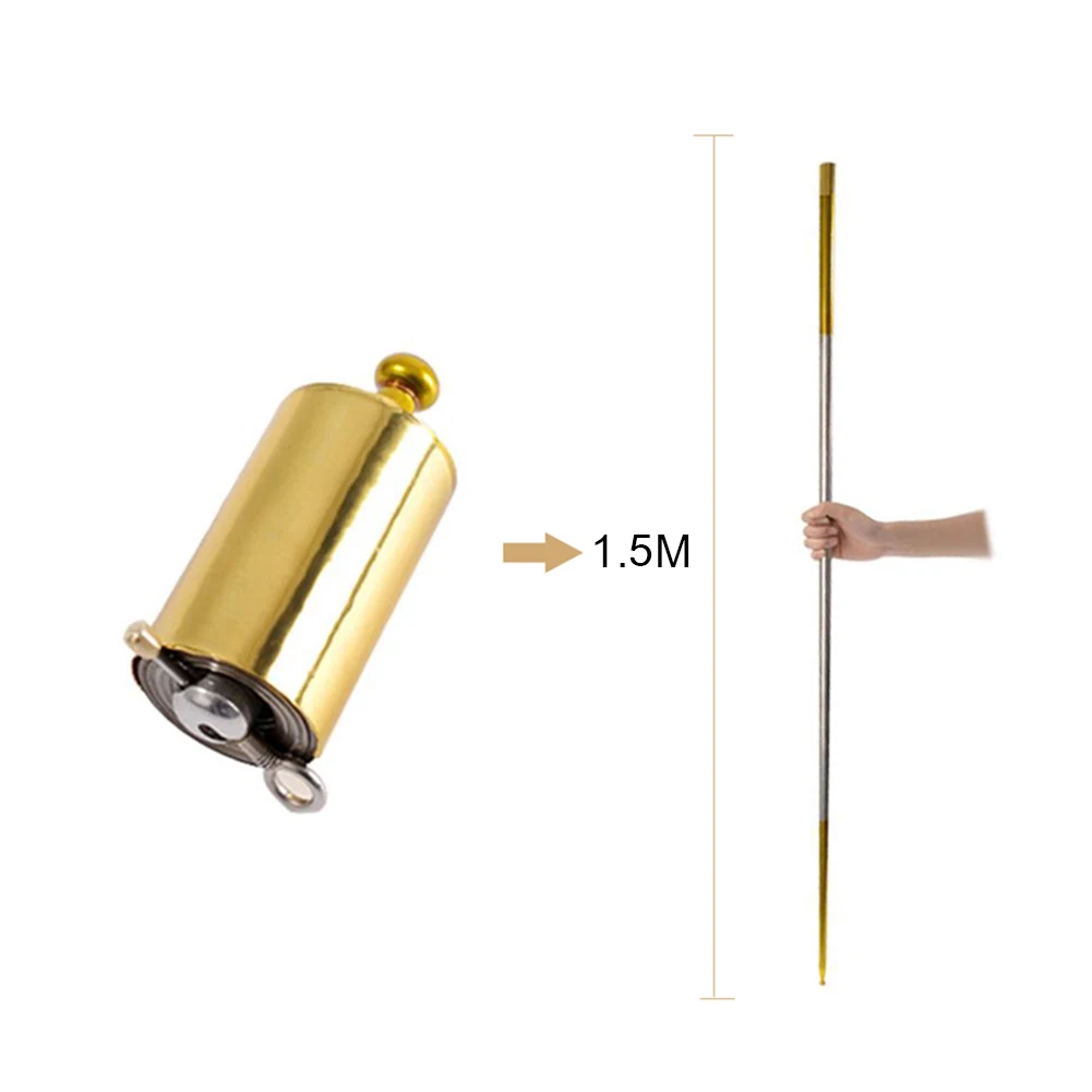 1.1m/1.3m Magic Pocket Staff Metal Telescopic Props For Magician Performance Trick Wand Party Prop | Спорт и развлечения