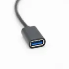 Суперскоростной удлинитель с прямым углом 90 градусов USB 3,0 штырь-гнездо, 30 см60 см