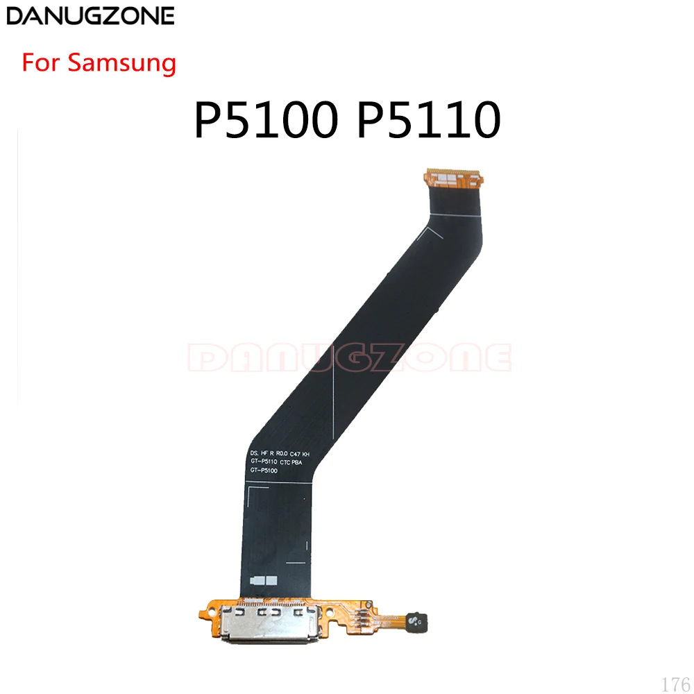 

USB Charging Dock Connector Plug Charge Port Jack Socket Flex Cable For Samsung Galaxy Tab 2 10.1 P5100 P5110 GT-P5100 GT-P5110