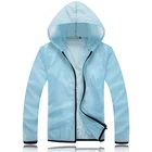 Летние мужские и женские спортивные пальто, Солнцезащитная куртка для бега, быстросохнущая одежда для кемпинга, охоты, защита от УФ-лучей, ветровка