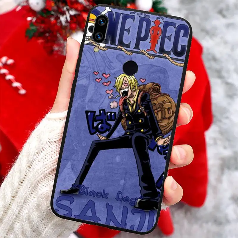 

Anime One Piece Luffy poster Phone Case For Xiaomi Redmi note 7 8 9 t k30 max3 9 s 10 pro lite