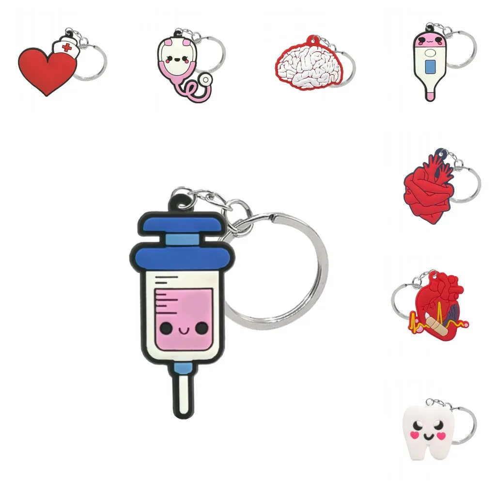 50 шт. брелок для ключей из ПВХ | Украшения и аксессуары