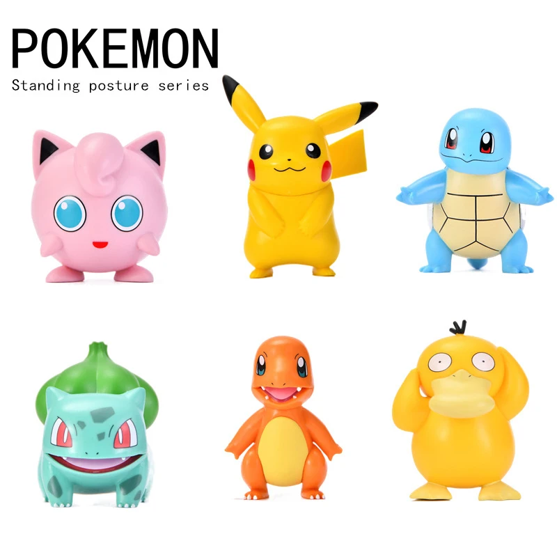 Покемон аниме периферийная кукла подарок Пикачу джирачи Eevee Komala Snorlax Bulbasaur Аниме