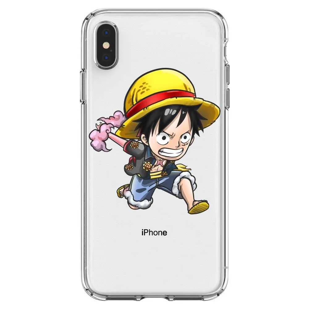 Soft silicone phone cover case for iPhone SE 11 Pro MAX 5 5S 6 6S 7 8 XR XS X10 8Plus Japanese anime Luffy Zoro Coque | Мобильные