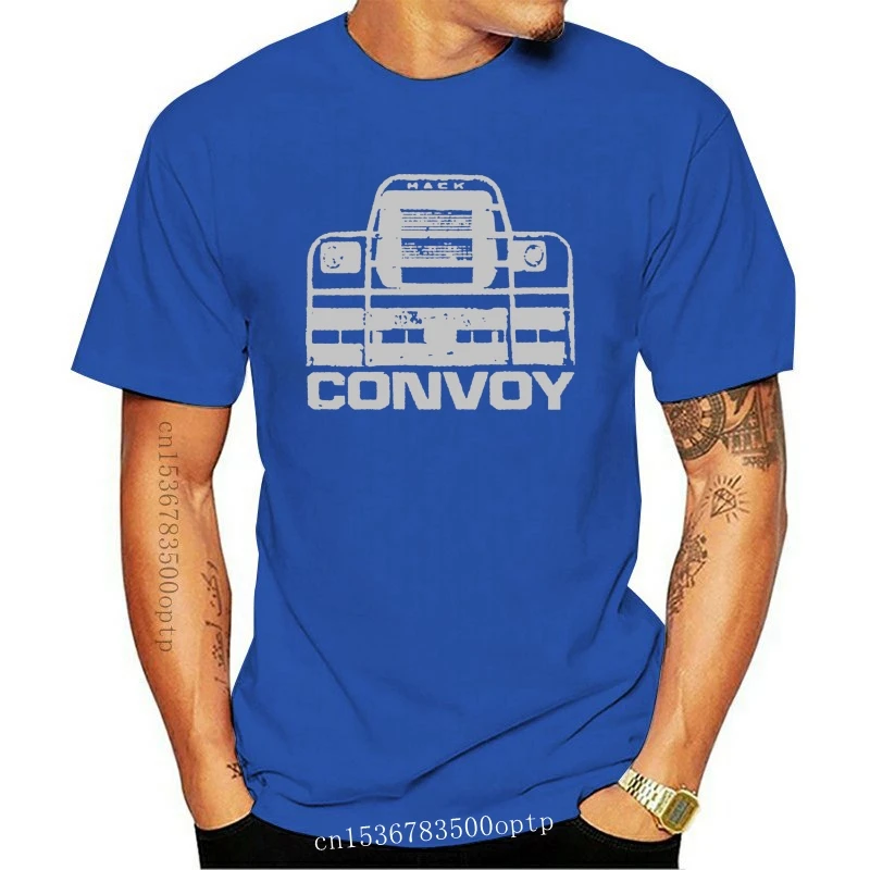 

Новинка, футболка для грузовиков Convoy Rd, топы для фанатов кинофильмов, футболка с принтом на заказ