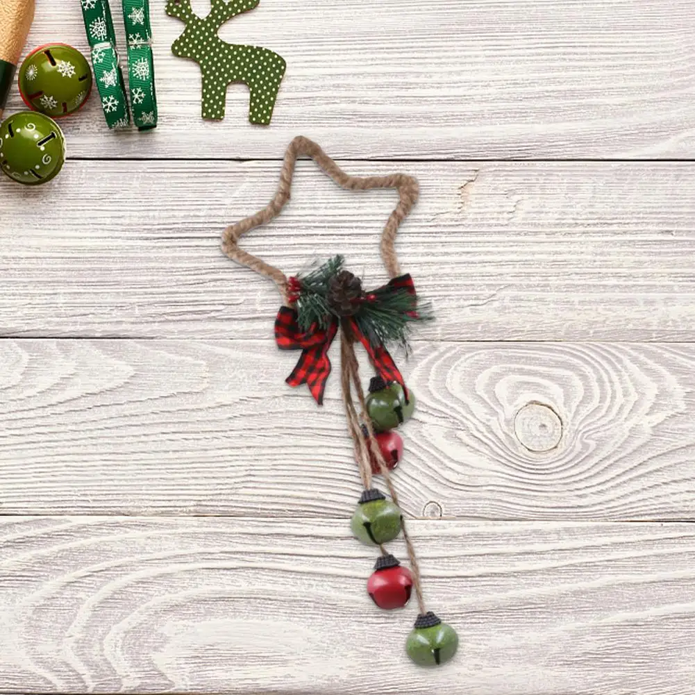 Декор для рождественских колокольчиков подвесной креативный ржавый старый