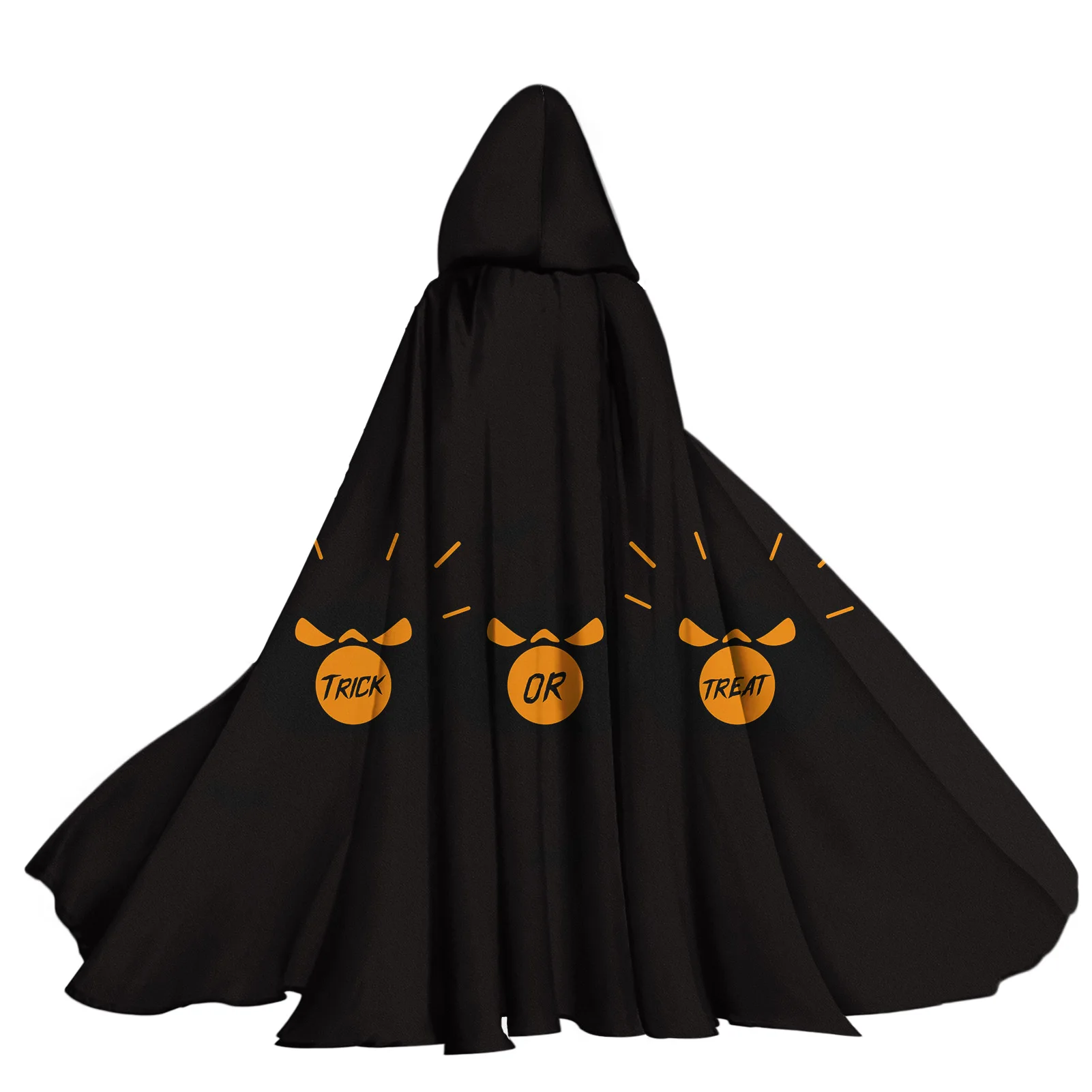 

Длинная накидка с капюшоном для мужчин и женщин, костюм для ролевых игр, средневековая ведьма, вампир, для взрослых, халаты на Хэллоуин