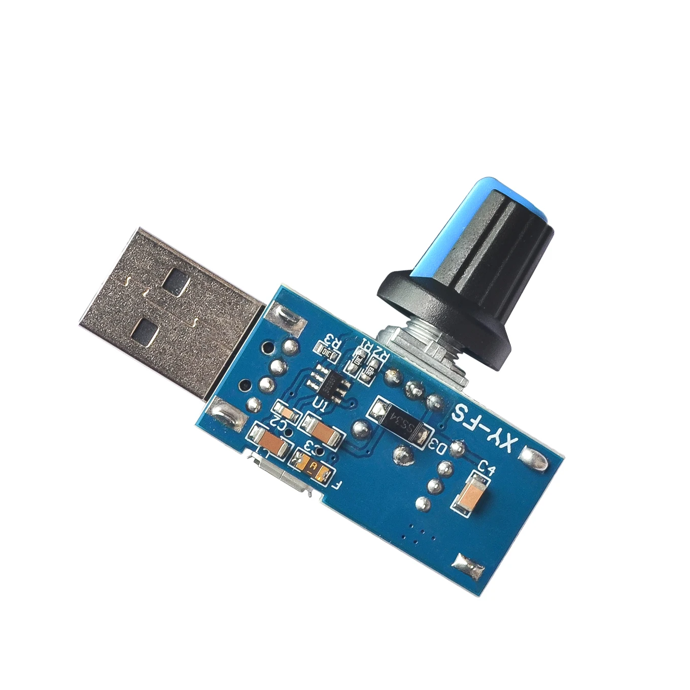 Бесступенчатый USB-вентилятор регулятор скорости вращения вентилятора