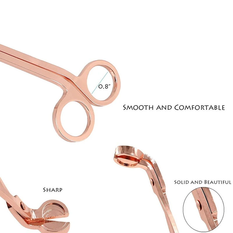 Набор аксессуаров для свечей лучший подарок с триммер фитилей и колокольчиком