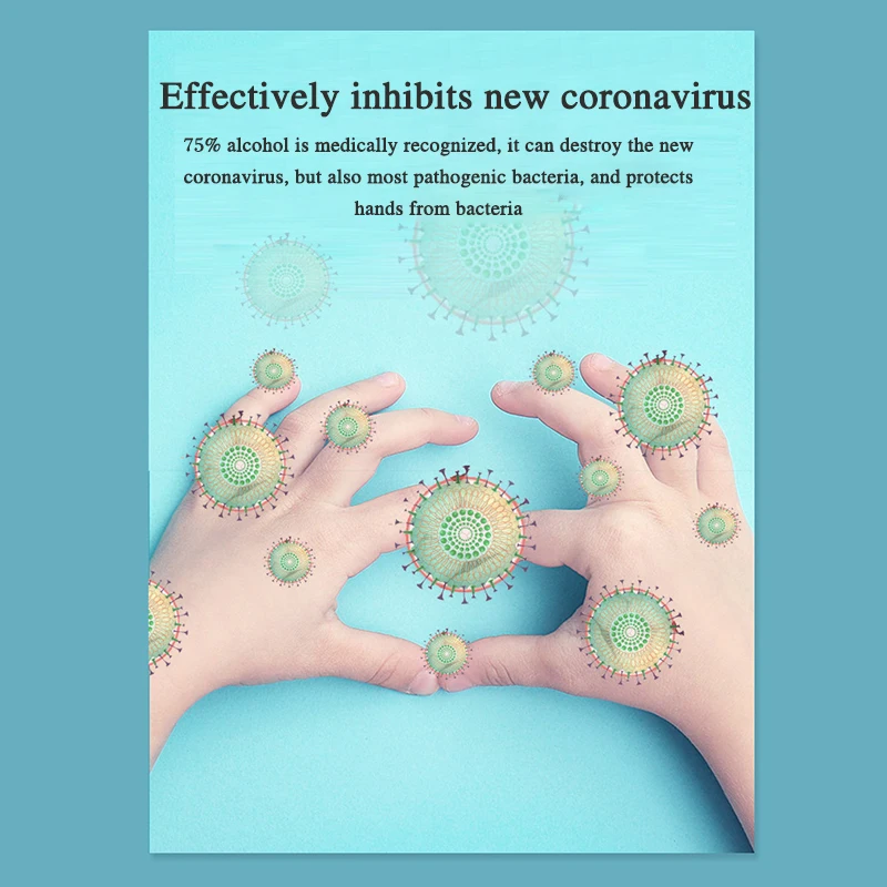 60 мл одноразовый Дезинфицирующий Гель для рук бытовой Детский дезинфицирующее