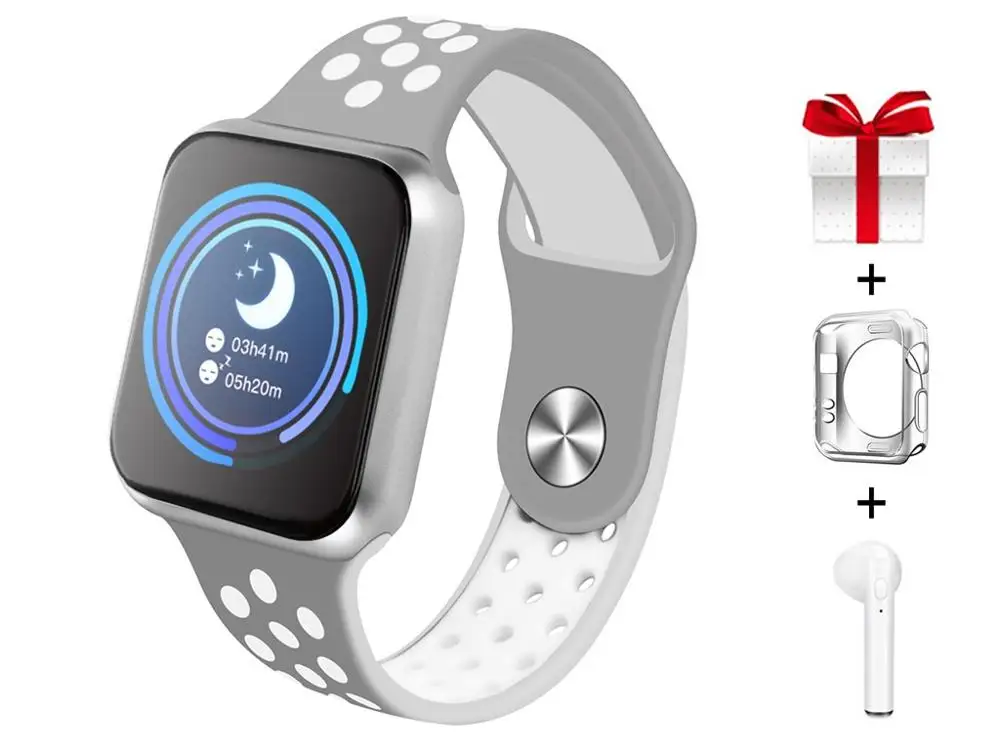 Умные часы F9, Bluetooth, ear, i7, с функцией вызова, ЭКГ, монитор сердечного ритма, умные часы для мужчин и женщин, для apple iphone, xiaomi, pk, B75, P68 - Цвет: i7 f901