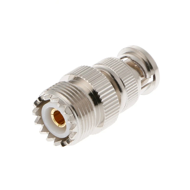 

BNC штекер к UHF SO239 PL-259 гнездовой разъем RF коаксиальный адаптер Кабельный разъем