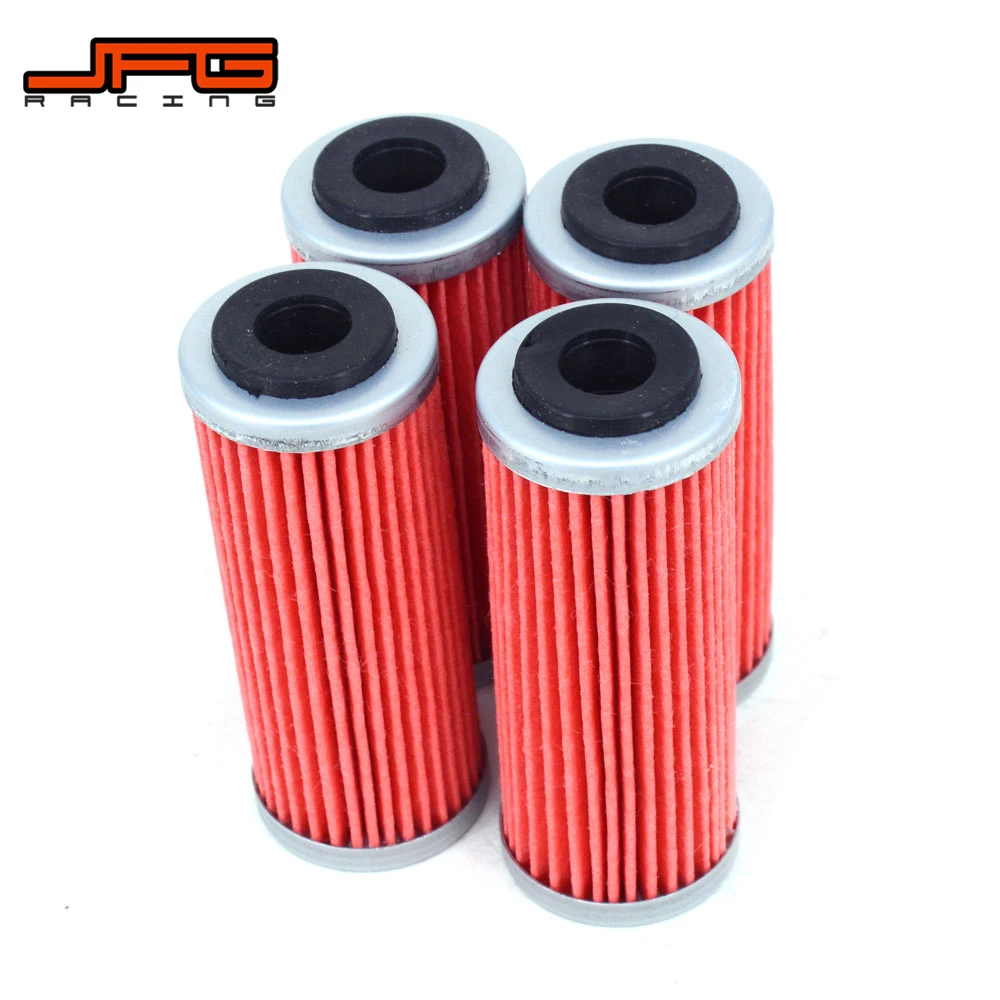 Мотоцикл 4 шт. масляный фильтр очиститель для KTM SX EXC EXCF EXCR SXF SMR XCF XCW XCFW шесть дней 250