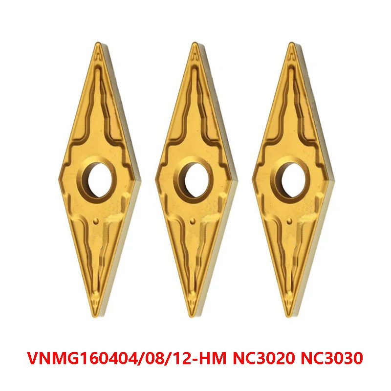 

Original VNMG 160404 160408 for Steel VNMG160404 VNMG160408 VNMG160412-HM NC3030 NC3020 Turning Tools Carbide Cutter Inserts
