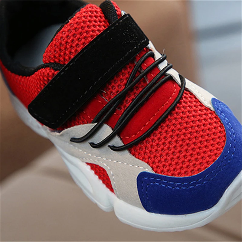 Детские спортивные туфли Alisenna осенне-зимние Дышащие сетчатые для мальчиков и