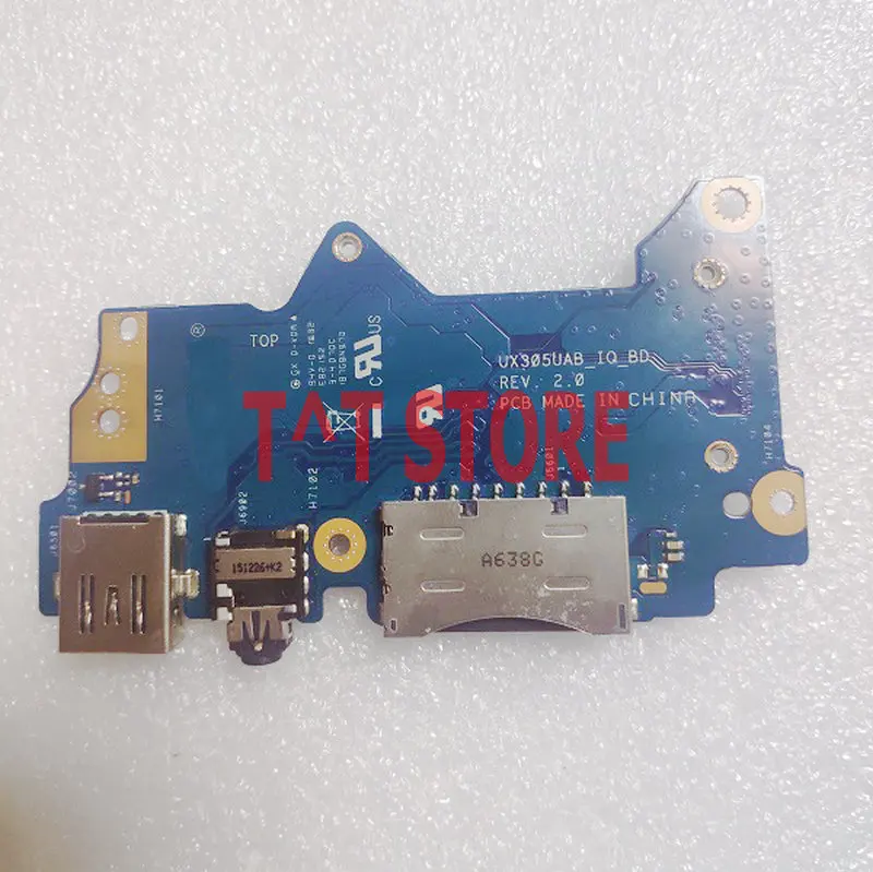 Оригинал для ноутбука ASUS UX305UA UX305UAB USB AUDIO SD CARD READER BOARD UX305UAB_IO_BD тест хорошая бесплатная доставка (art.: 3920cbe42e167) - 3920cbe42e167