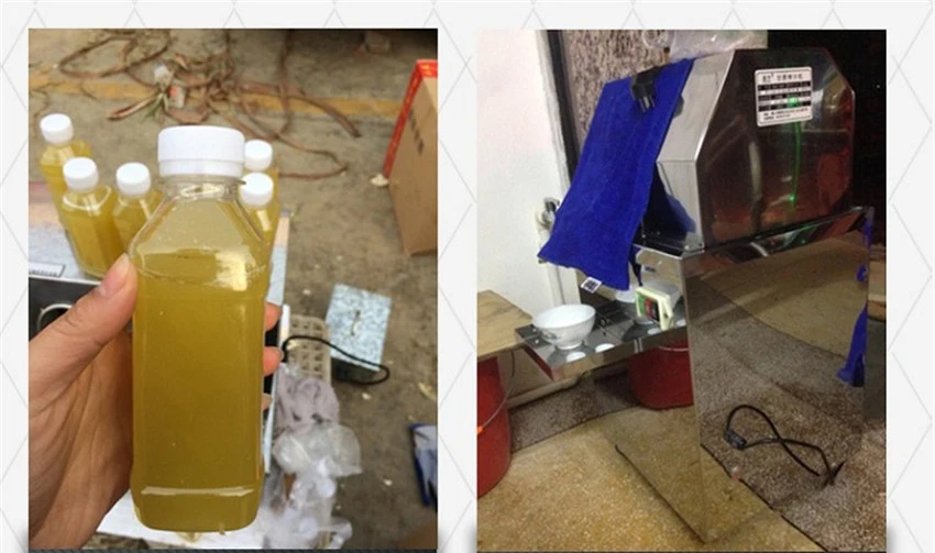 Automatic Adjustment Sugar Cane Machine Sugar Cane Juicing Press Machine Commercial Electric Juicer Extractor 300kg / h