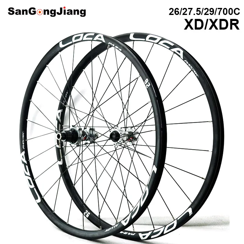 Mtb Wheelset 26 27.5 29inch 700c Ultralight Aluminum Alloy 6