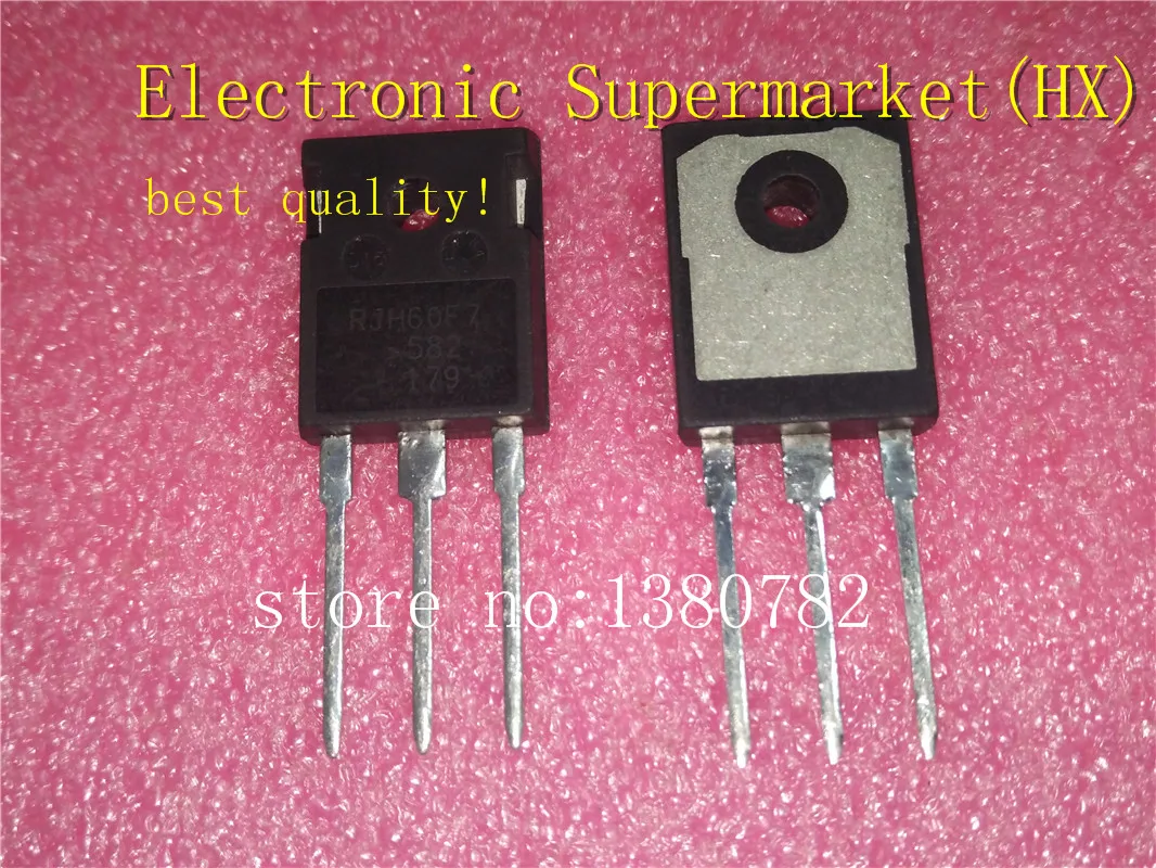 

Free shipping 10pcs/lot RJH60F7 RJH60F IGBT 600V 90A 328.9W TO-3P In stock!