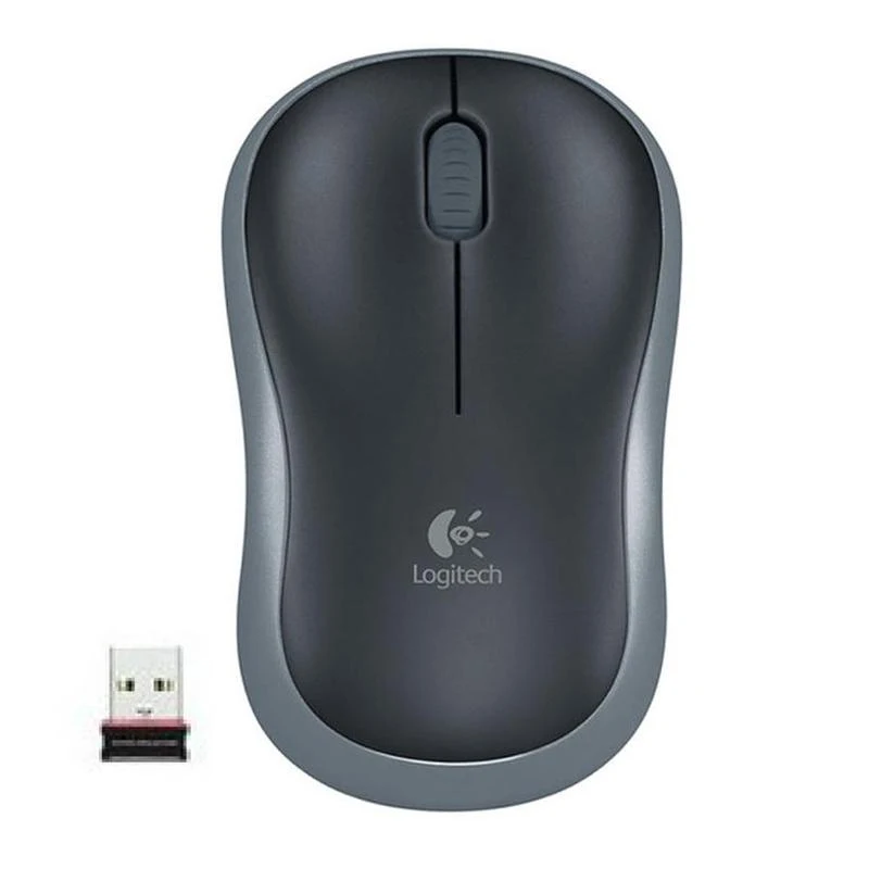 Новая беспроводная мышь Logitech M186 2 4G M185 UP с эргономичным нано приемником 1000