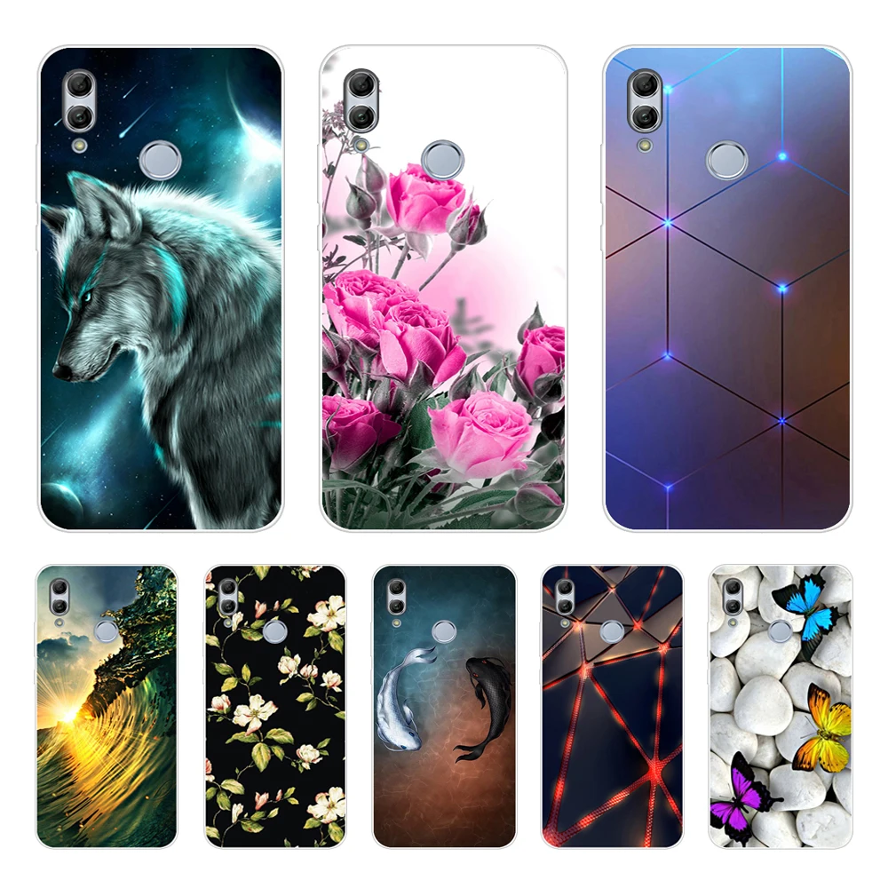 Для huawei Honor 10 Lite чехол силиконовый чехол Honor 10 Lite Funda Honor10 Lite чехол для телефона протектор бампер на Honor 10 Lite