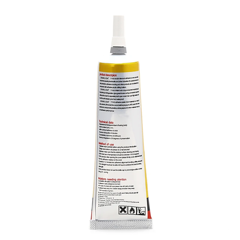 

W3JD T-7000 50ml Super Adhesive Epoxy Resin Glue Repair Crack Frame Sealant