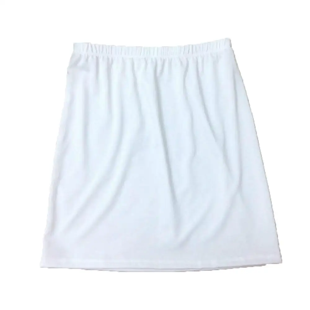 Женская короткая юбка с эластичным поясом эластичная атласная Нижняя одежда