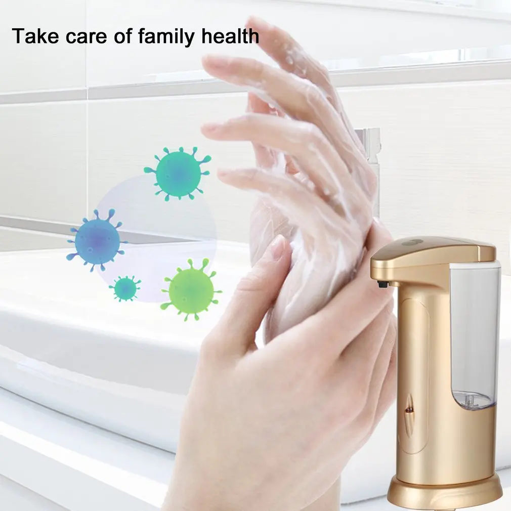 

Hot High Quality Touchless Large-capacity Automatic Soap Dispenser Infrared Motion Sensor Waterproof Base Soap Dispenser