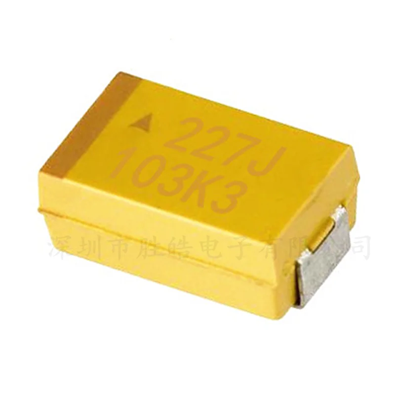 

10PCS SMD Tantalum Capacitor 6032 Type C 227 220UF 6.3V 227J High Quality