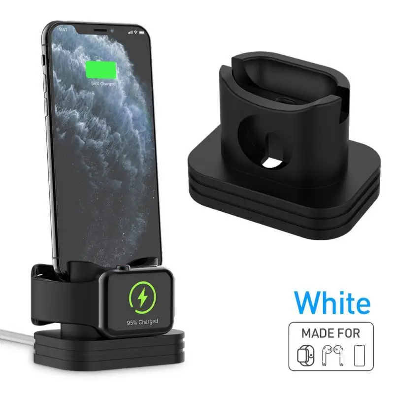 2 в 1 зарядная док станция для часов Apple Watch iPhone|Подставки и держатели| |