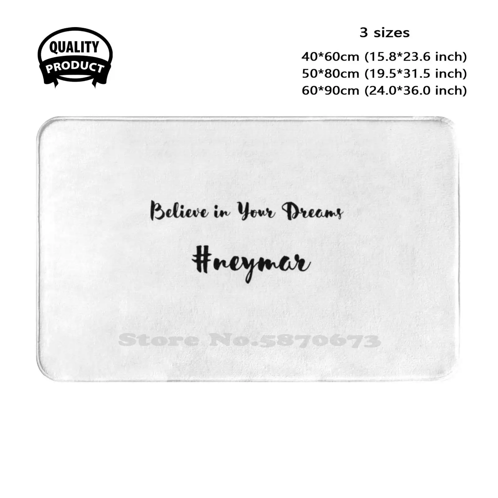 Верьте в ваши мечты мягкая подушка домашний коврик дверной знаменитый